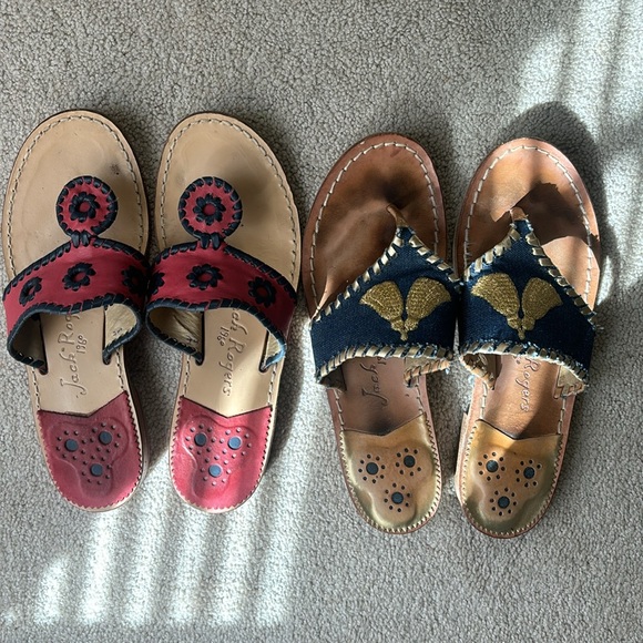 Jack Rogers sandals size 7-7.5 - Picture 2 of 3